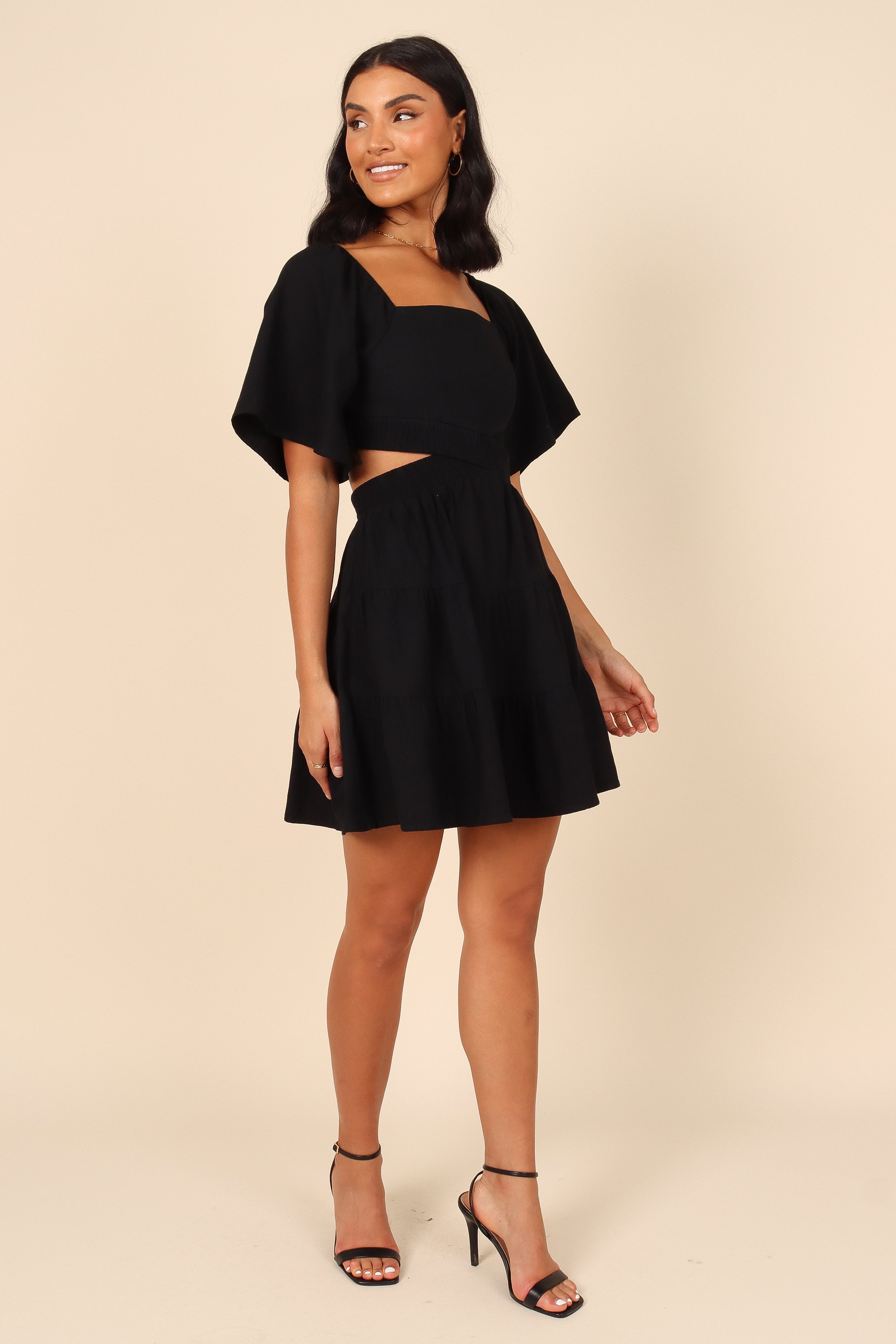 Jordyn Cut Out Mini Dress - Black | Sexy Bodycon Party Dress for Women | Perfect for Night Out, Club, Date Night & Special Occasions