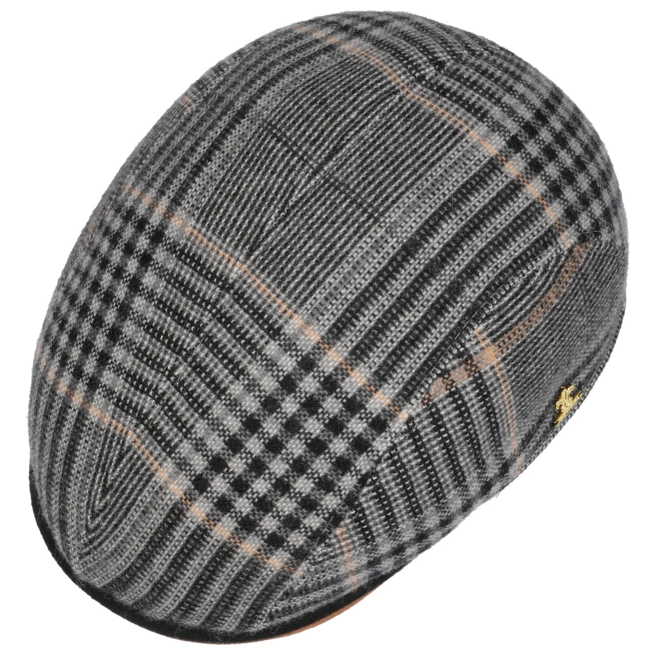 Luxury Robertson Cashmere Flat Cap by Lierys Gold - Premium Wool Winter Hat for Men & Women - Perfect for Outdoor Activities, Travel & Fashion