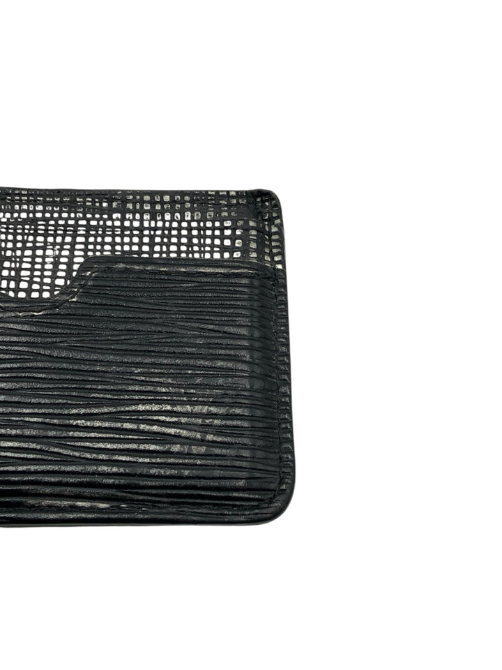 Authentic Vintage Louis Vuitton Black Epi Leather Men's Wallet - Luxury Slim Bifold Card Holder for Everyday Use & Travel Gifts