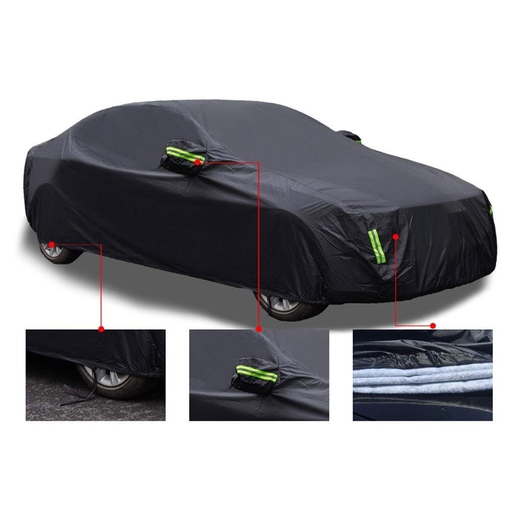 Fiat 500 & 124 Spider Abarth Car Cover - All Weather Waterproof, Windproof, Dustproof Outdoor Protection - Breathable Thick Fabric for Indoor/Outdoor Use - Perfect for Parking, Storage & Travel