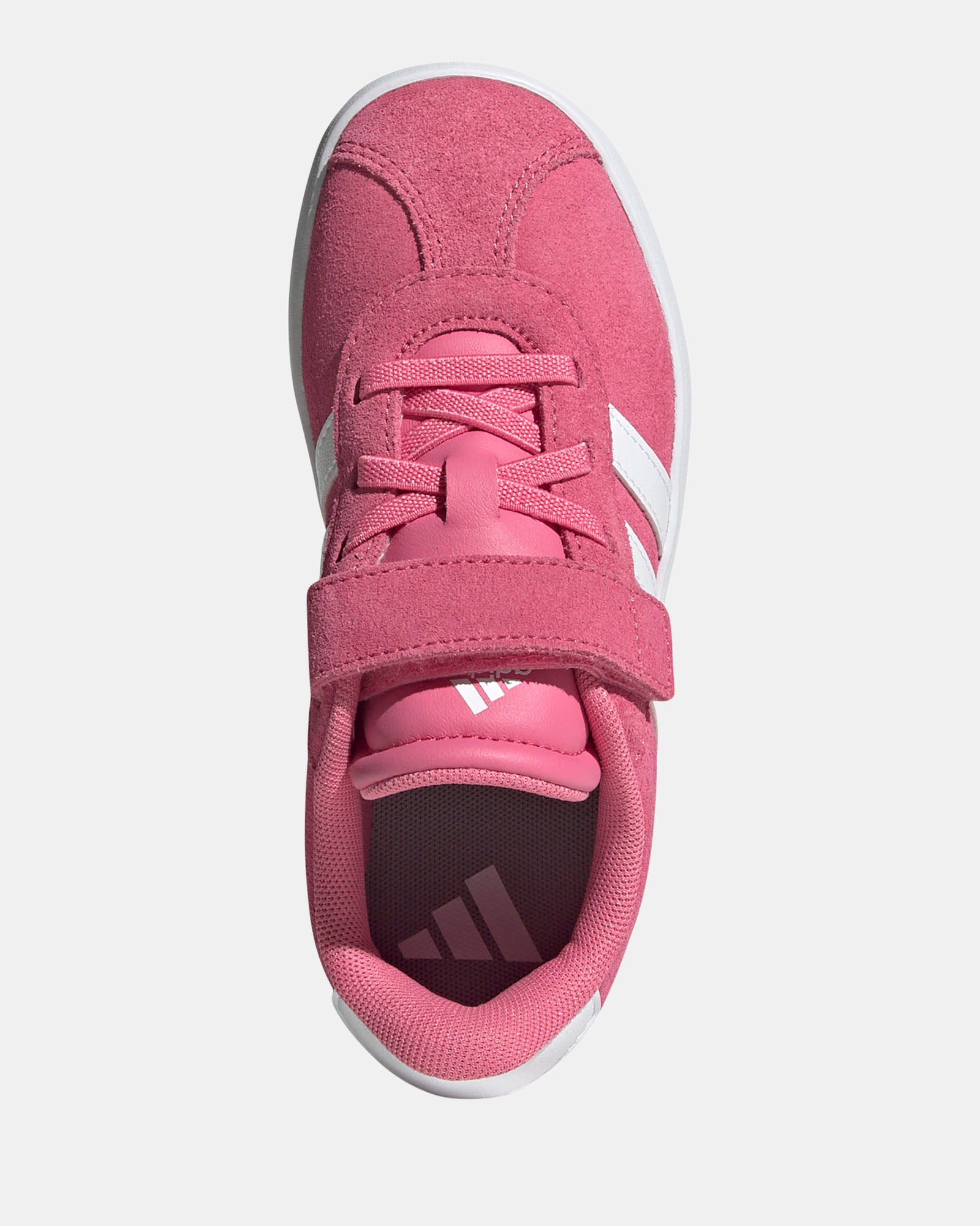 VL Court 3.0 Self-Fastening Pre-School Sneakers for Girls - Pink Fusion/White | Lightweight Comfort Shoes for Toddlers, Daycare & Playtime