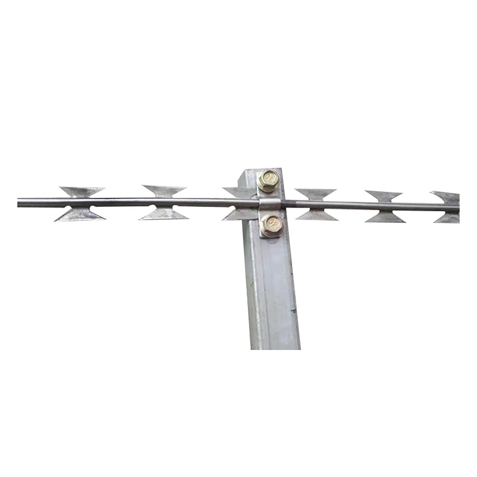 Premium Galvanized Steel Razor Wire Fencing - 304 Stainless Steel, 100m/328ft - Heavy Duty Security Barrier for Garden, Perimeter, and High-Security Fence Protection | Durable Anti-Climb Razor Barbed Wire for Home, Commercial & Industrial Use