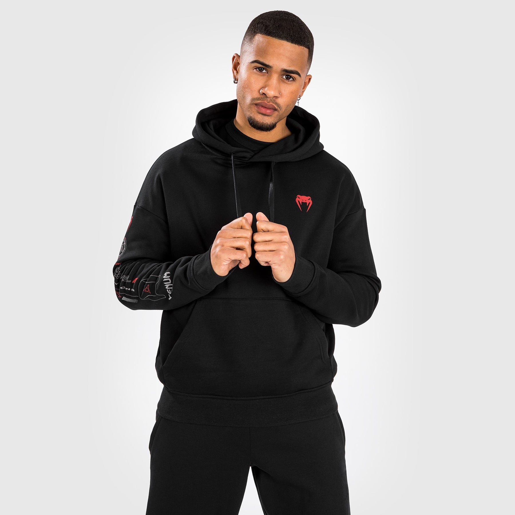 Venum x Dodge Banshee Unisex Pullover Hoodie - Black | Streetwear, Gym & Casual Wear for Men & Women