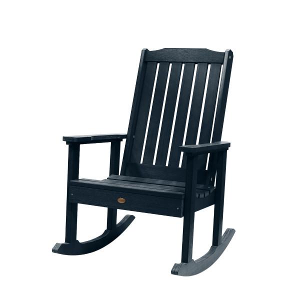 Lehigh Outdoor Rocking Chair - Patio, Garden & Porch Relaxation - Comfortable All-Weather Wicker Rocking Chair for Backyard, Deck & Poolside Use