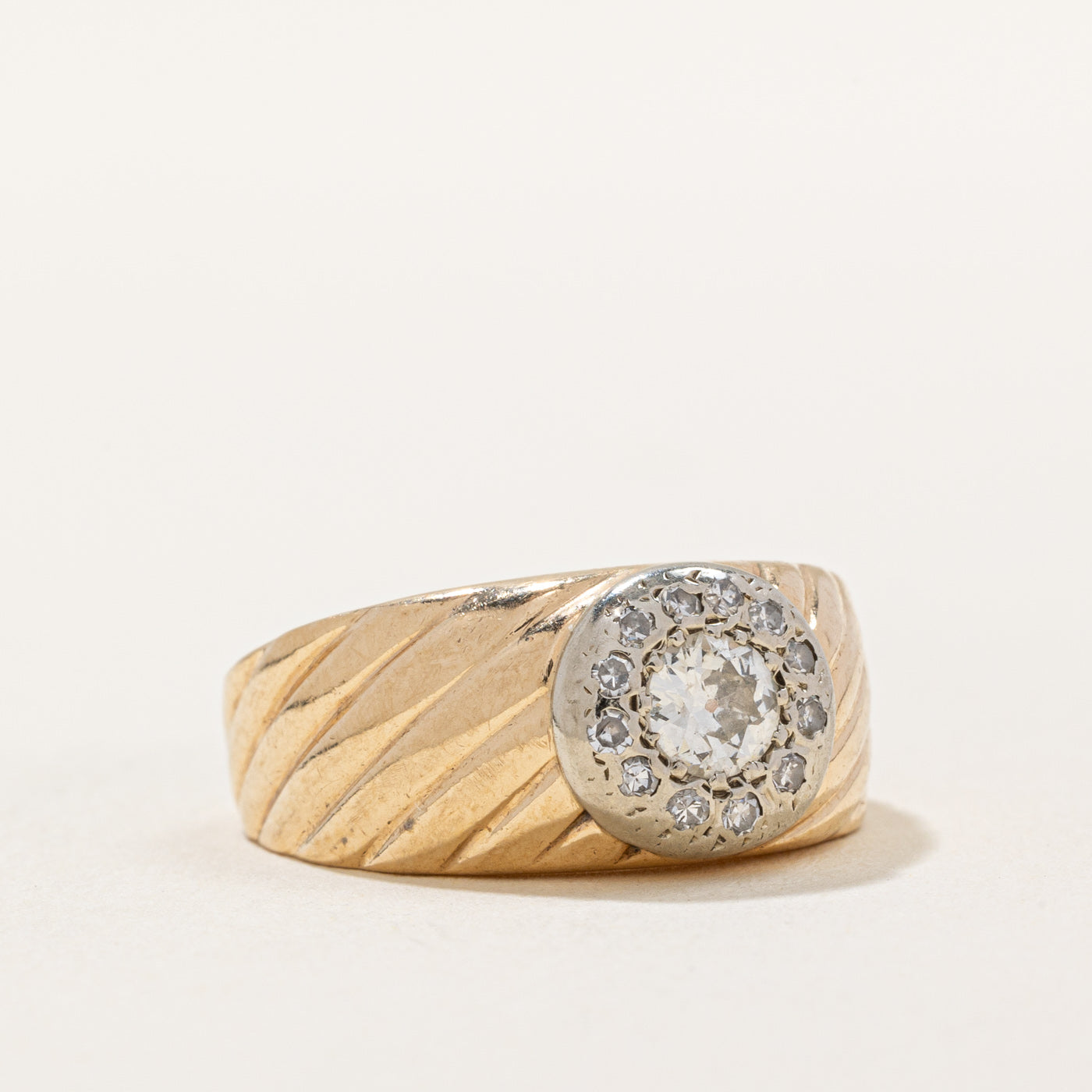 0.35ctw Illusion Set Diamond Ring - Size 5.5 | Elegant Wedding Band, Anniversary Gift for Her | Perfect for Proposals, Engagements & Special Occasions