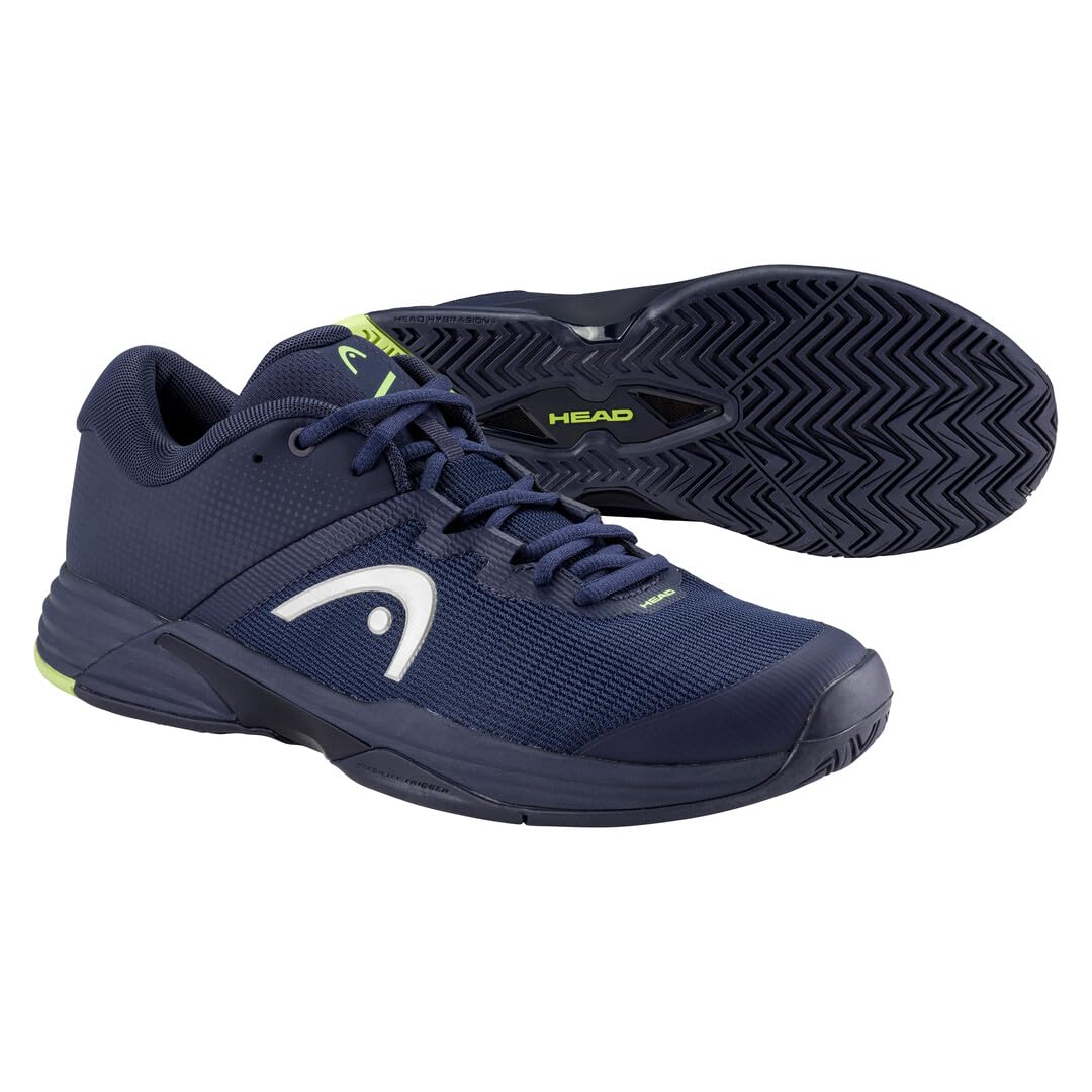 HEAD Men's Tennis Shoes - Lightweight & Durable Court Shoes for Competitive Play - Perfect for Hard Court, Clay & Indoor Tennis Matches