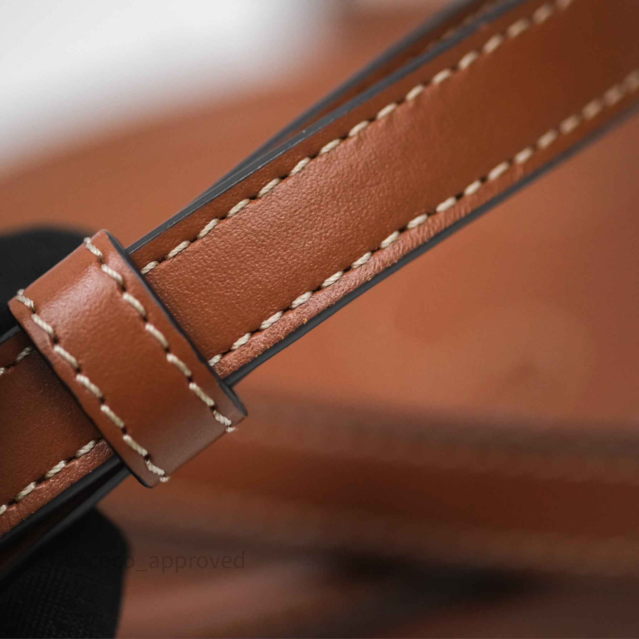 Celine Oval Bag in Triomphe Tan Calfskin Leather - Luxury Crossbody Purse for Women, Perfect for Work, Travel & Evening Events