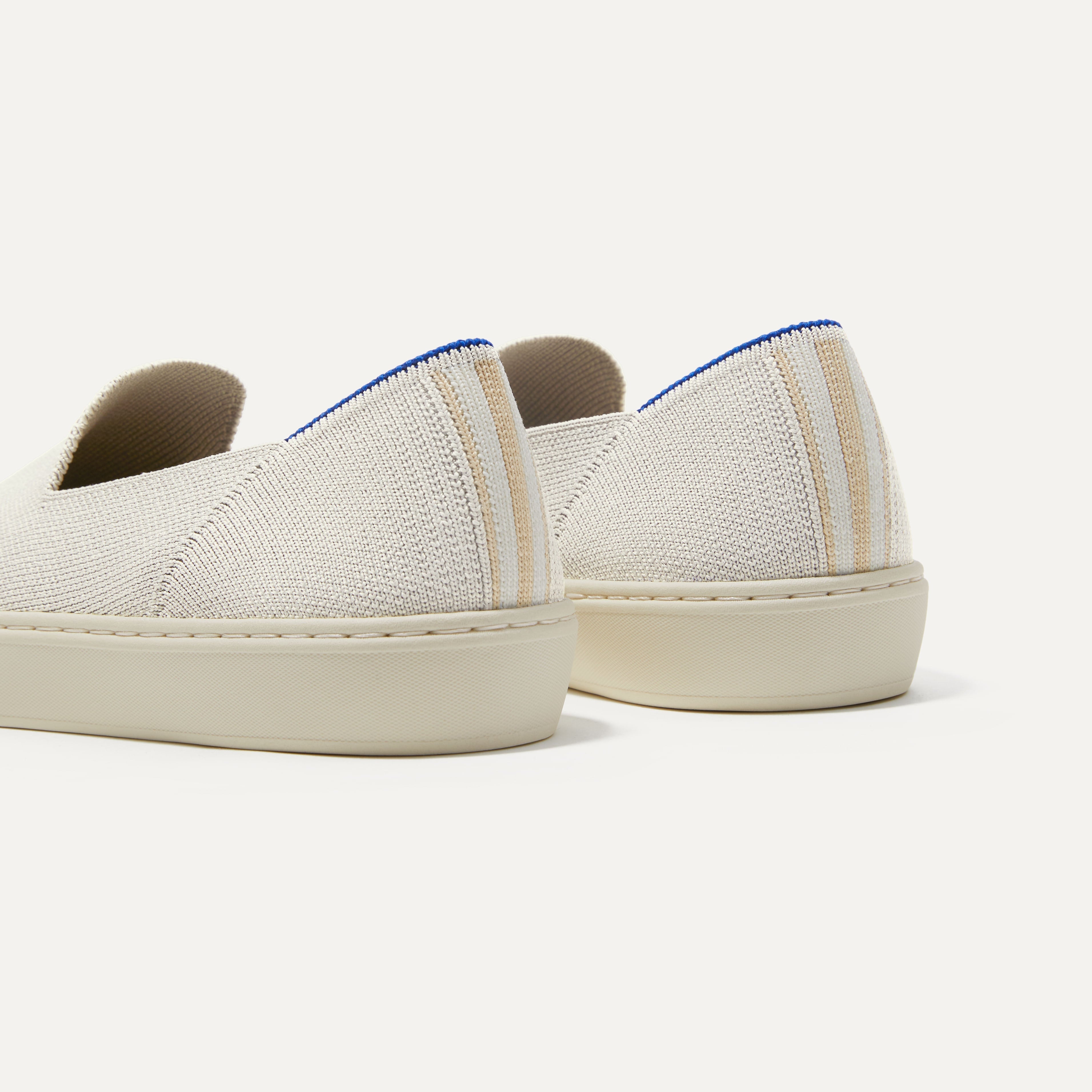 Original Slip-On Sneakers for Men & Women - Antique White | Comfortable Casual Shoes for Walking, Travel & Everyday Wear