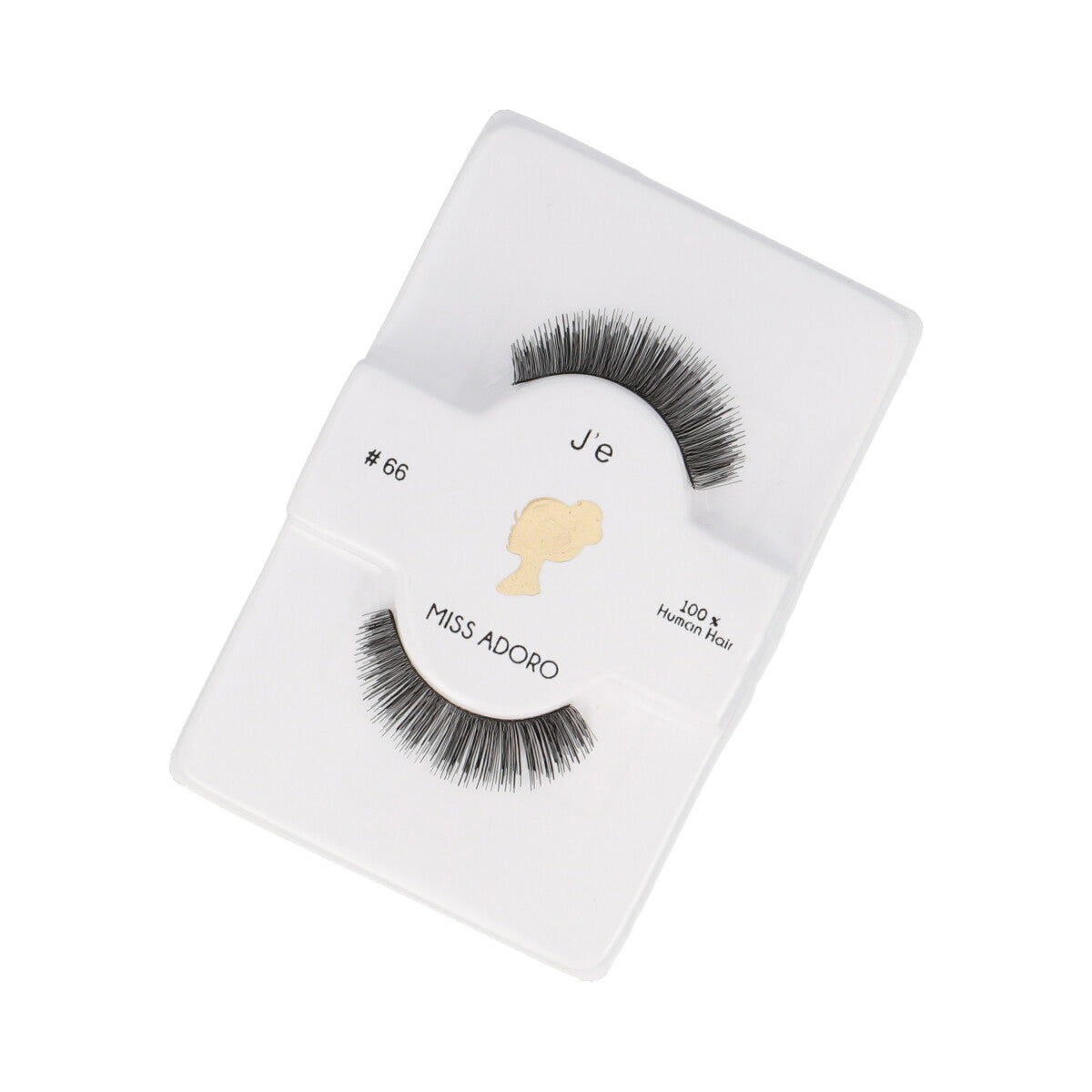 Natural Looking False Eyelashes #66 - Volumizing & Lengthening Lashes for Dramatic Eye Makeup | Perfect for Parties, Weddings & Special Occasions