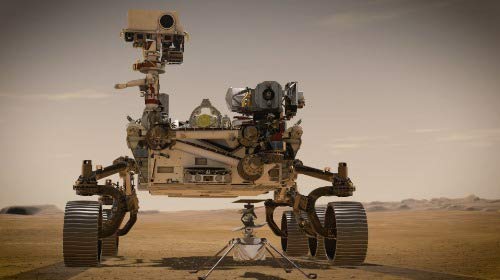 NASA Perseverance Rover Glossy Poster - High-Quality Photo Print & Banner - Mars Exploration Robot Wall Art for Home, Office & Classroom Decor