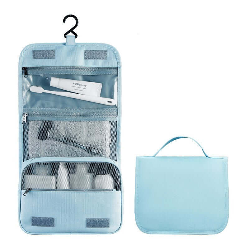 Waterproof Hanging Foldable Travel Toiletry Bag for Women & Men - Perfect for Camping, Gym, and Vacation Trips | A1352