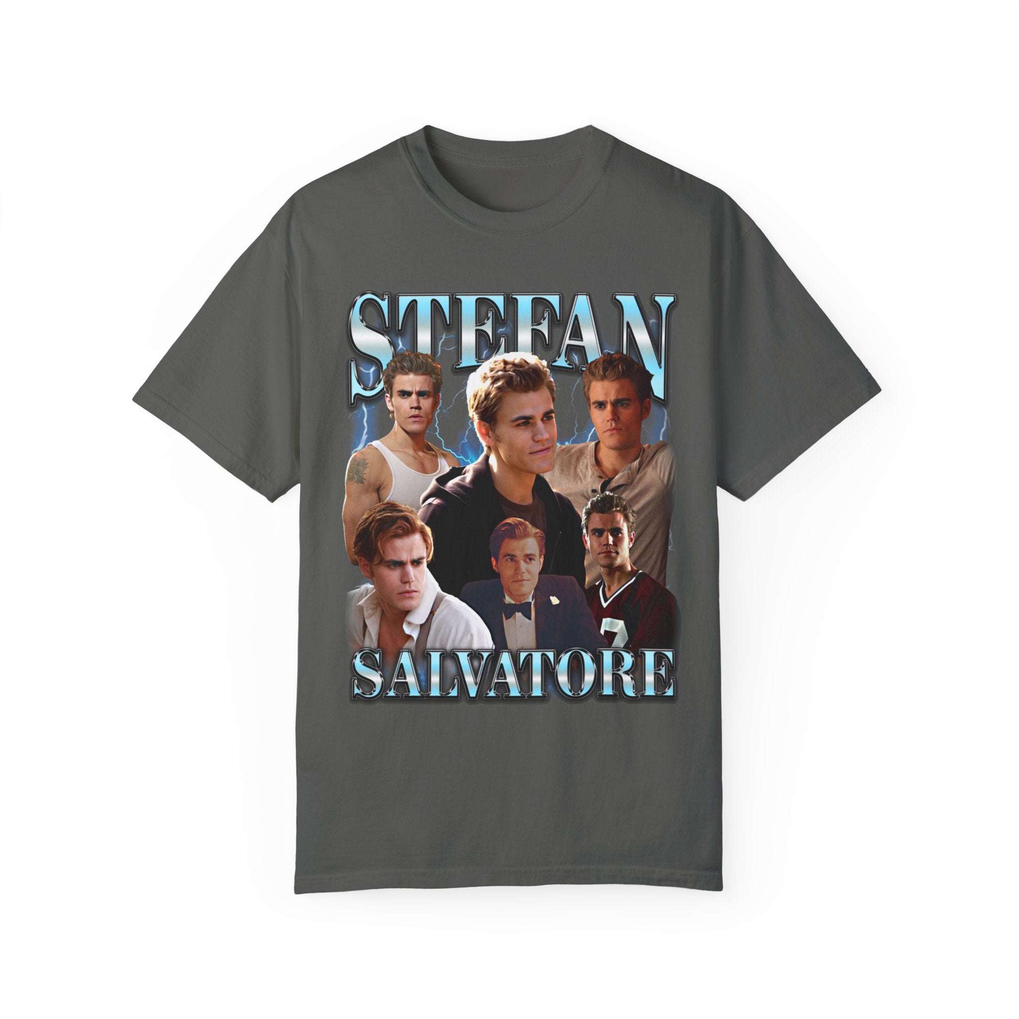 Stefan Salvatore Vintage 90s T-Shirt | The Vampire Diaries TV Show Merch | Casual Wear & Fan Collection