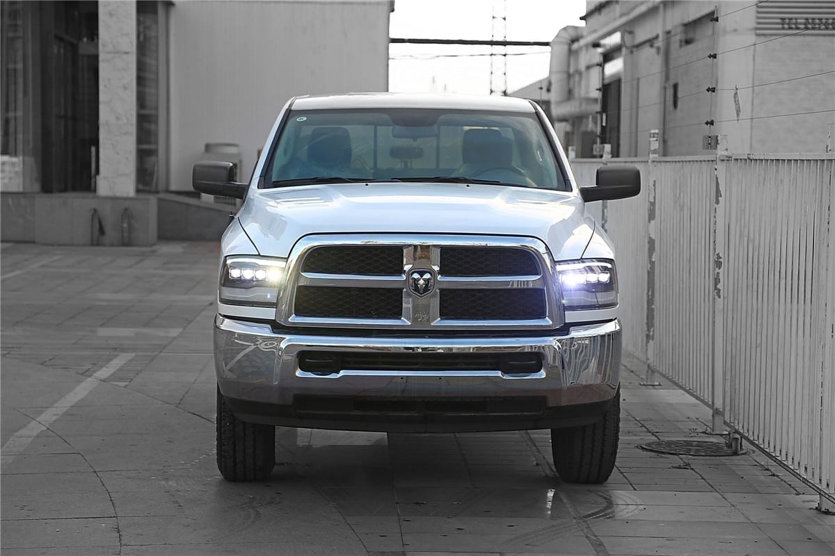 2009-2018 Ram Truck NOVA Series LED Projector Headlights - Chrome Housing - High Performance Lighting for Night Driving & Off-Road Adventures