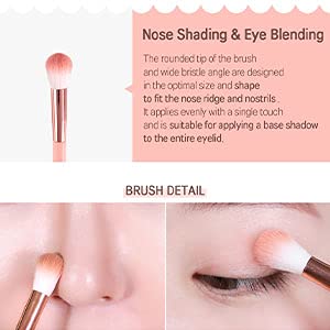 Mini Makeup Brushes Travel Set - Portable Capsule Brushes with LED Mirror | Multifunctional Eyebrow, Eyeshadow, Powder & Blush Brushes | Perfect for On-the-Go Makeup & Travel Essentials