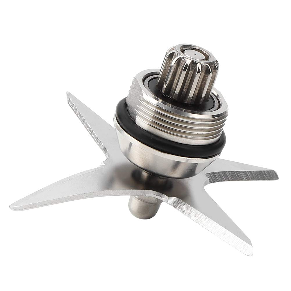 Premium Stainless Steel 4-Leaf Blender Blade Replacement for Vitamix 104675 - Wet Grinding & Ice Crushing - Perfect for Smoothies, Soups & Frozen Desserts