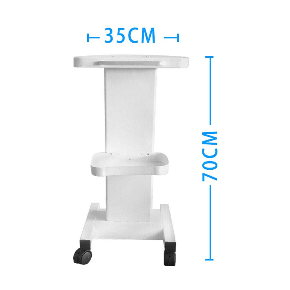 Professional Beauty SPA Trolley Cart with Wheels - Salon Rolling Stand for Equipment Storage & Organization | Portable Spa Machine Organizer with Tray for Facial, Massage & Nail Salon Use