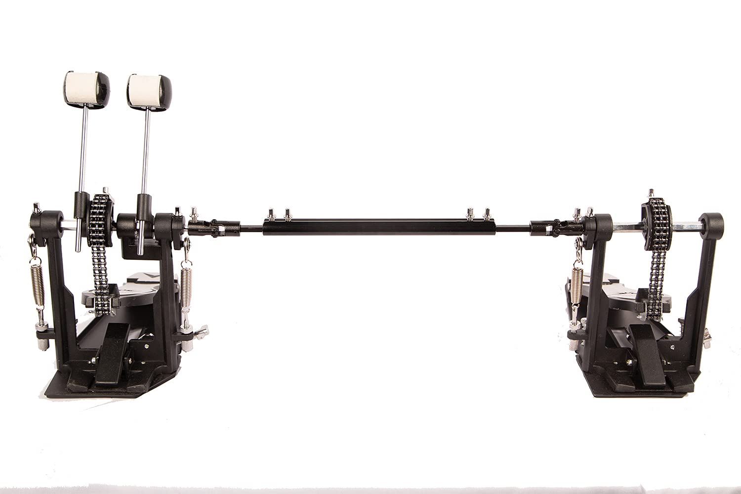 Double Bass Drum Pedal with Chain Drive - Heavy Duty Drum Set Accessory for Professional Drummers | Perfect for Live Performances & Studio Recording