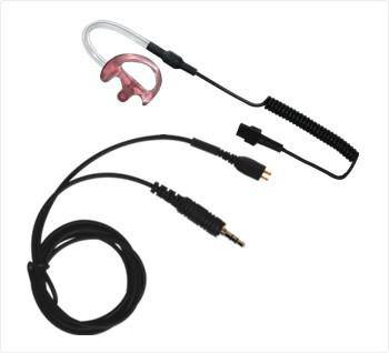 PCL Soundwaves Ultralight Listen Only Earpiece with 3.5mm Threaded Plug - Discreet Audio Monitoring for Security, Surveillance & Covert Operations