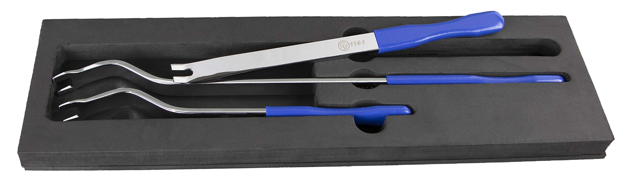 Cal-Van Tools XL Clip Lifter Set (114) - Professional Automotive Clip Removal Tool Kit for Mechanics - Perfect for Car Repairs, DIY Projects & Auto Maintenance