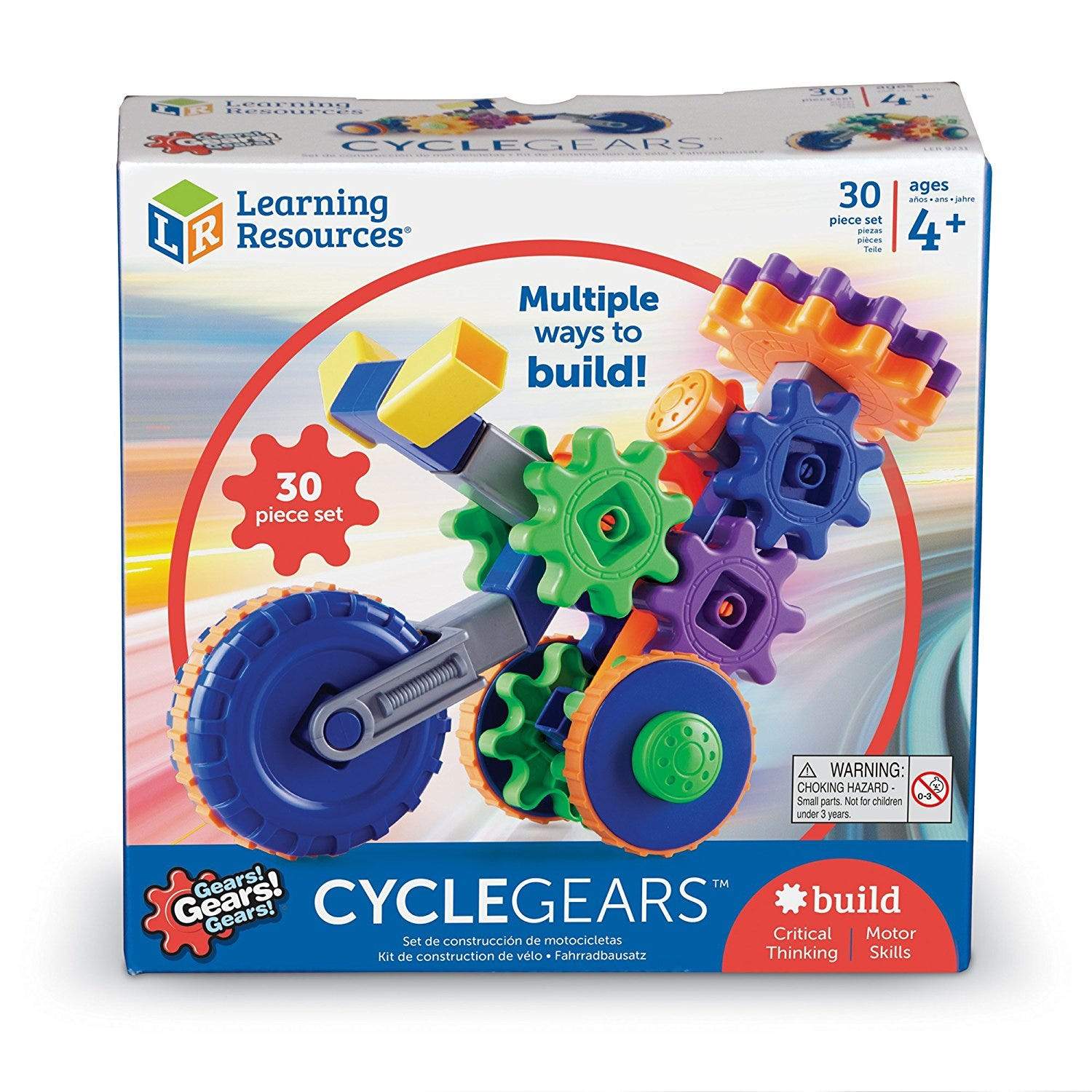 Gears! Gears! Gears!® CycleGears™ - STEM Building Toy for Kids, Educational Construction Set with Interlocking Gears - Perfect for Classroom Learning & Creative Play at Home