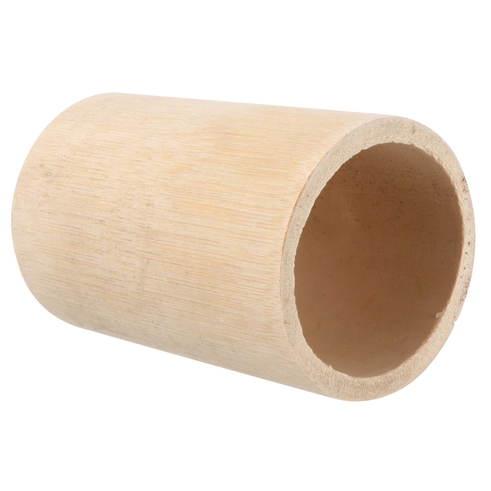 Balacoo Natural Bamboo Hamster Hideout & Chew Toy - Small Animal Activity Tube for Chinchillas, Gerbils, Mice - Durable Pet Supplies for Cage Enrichment & Playtime Fun