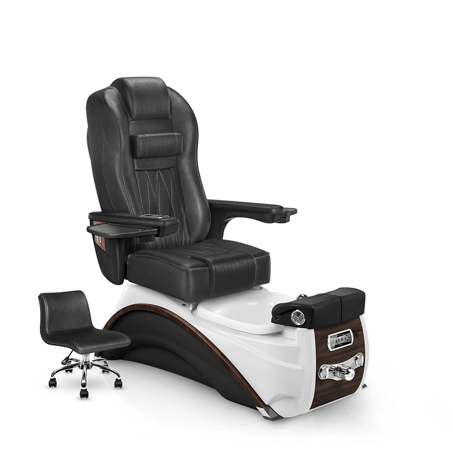 ELITE® Professional Pedicure Spa Chair for Salons & Spas - Comfortable Massage Footrest, Adjustable Height - Perfect for Nail Salons, Pedicure Services & Home Spa Relaxation