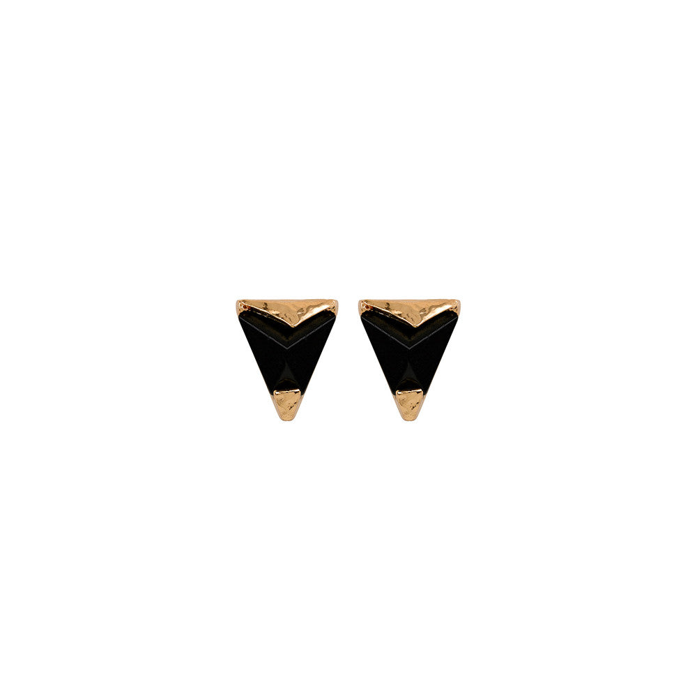 Diamond's Arrow Stud Earrings - 14K Gold Plated Hypoallergenic Earrings for Women | Perfect for Everyday Wear, Parties & Gifts