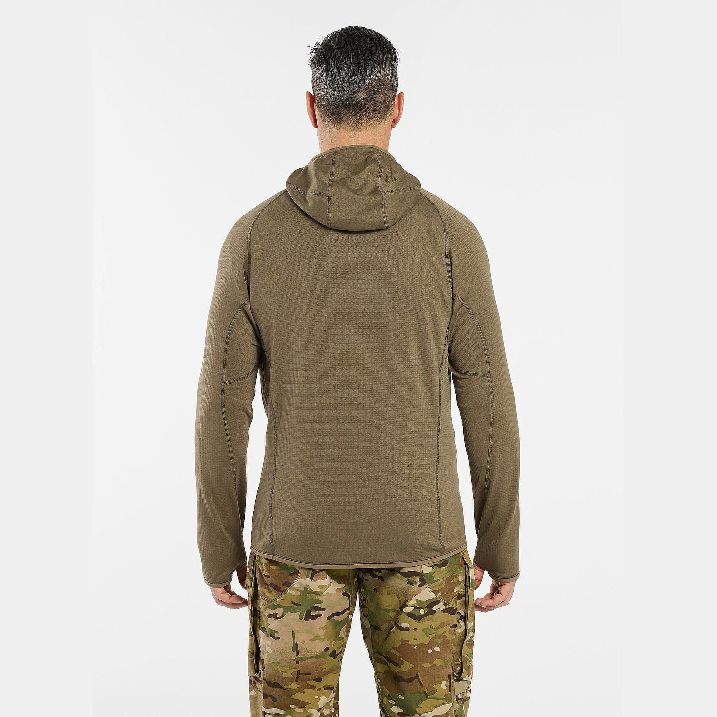 Arc'teryx LEAF Delta AR 1/2 Zip Neck Hoody for Men - Lightweight Mid Layer Fleece Jacket (Like New) | Hiking, Camping & Outdoor Activities