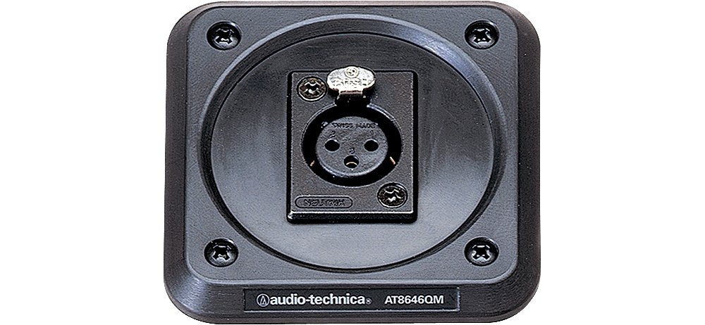Audio-Technica AT8646QM Professional Microphone Shock Mount Plate - Perfect for Studio Recording, Podcasting & Live Streaming