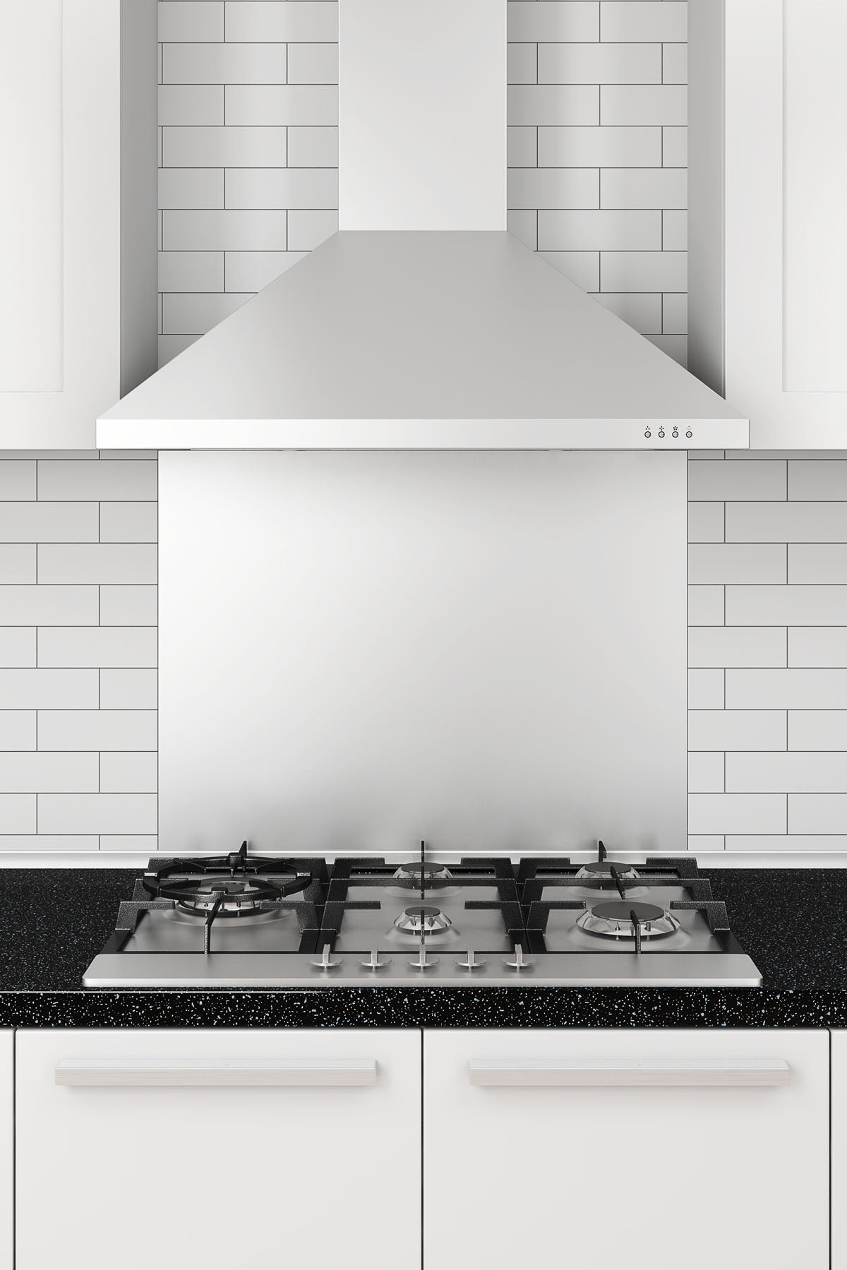 30 Inch Pyramid Stainless Steel Range Hood - Powerful Kitchen Ventilation for Stove, Cooktop & Gas Range - Perfect for Modern & Farmhouse Kitchens
