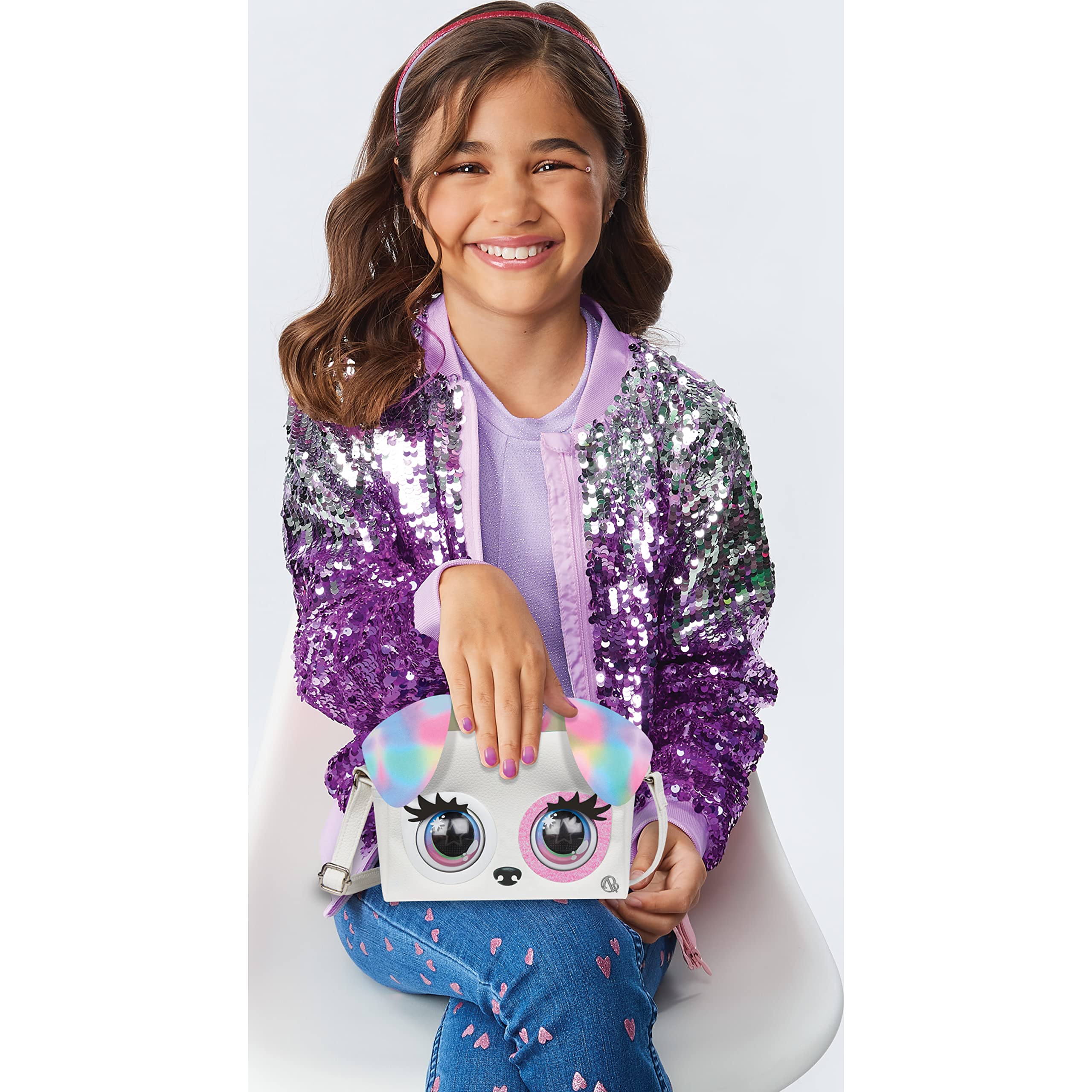 Purse Pets 778988378168 Handbag (Spin Master 6063495) - Multicolor Fashion Accessory for Girls, Perfect for School, Parties & Everyday Use