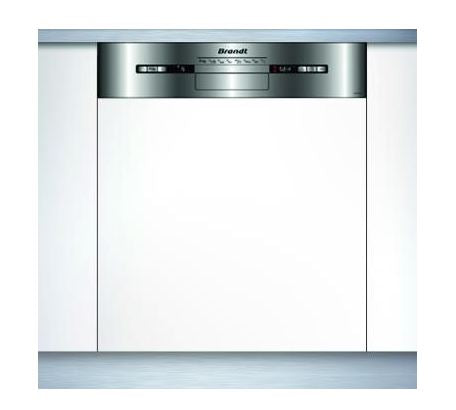 Brandt VH1772X Built-In Dishwasher - 24 Inch Stainless Steel Energy Star Rated for Modern Kitchens | Perfect for Small Families & Daily Dish Cleaning