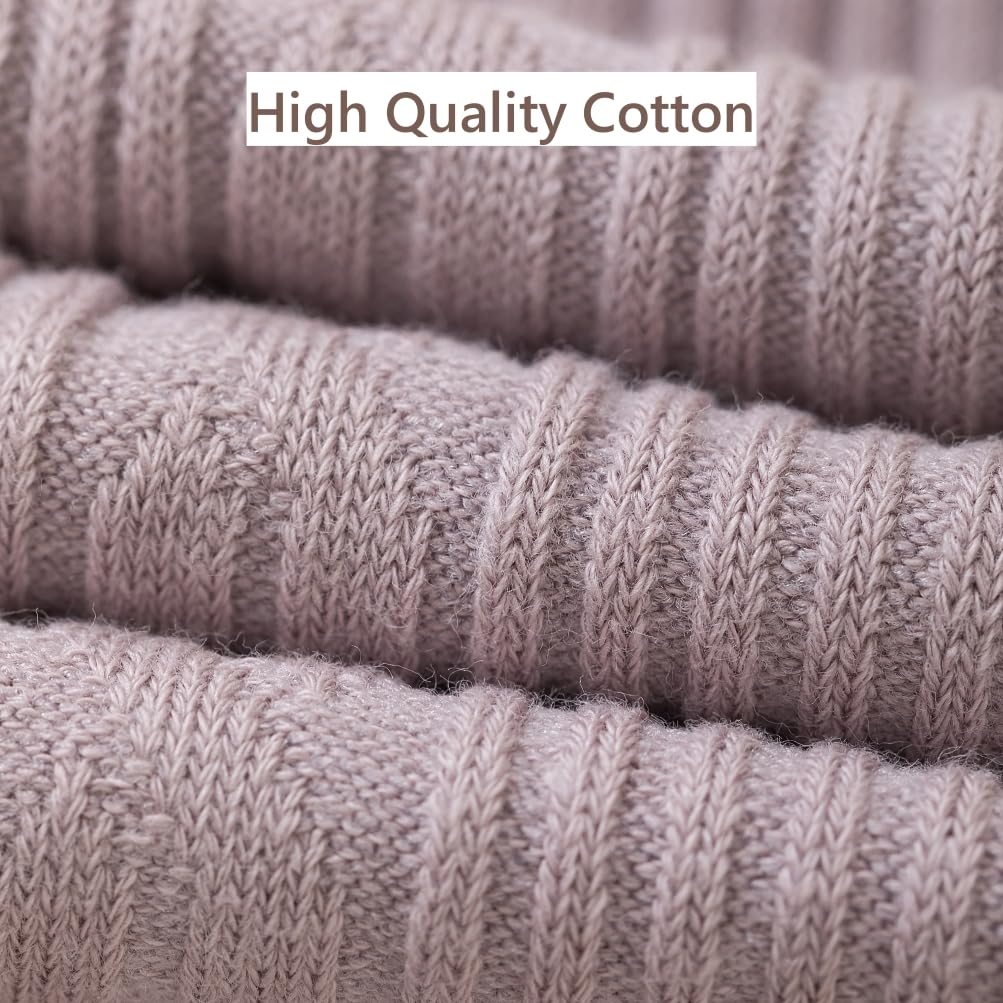 Bafeicao 3/4/5 Pack Baby Girls Cable Knit Tights - Soft Cotton Leggings & Stockings for Toddler Girls (1-5 Years) - Perfect for Winter, School, Playtime & Family Photos