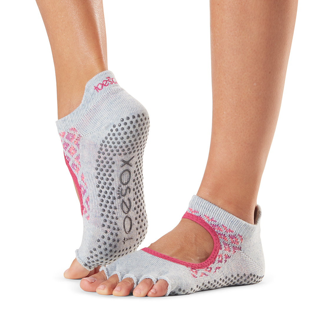 ToeSox Bellarina Grip Socks - Non-Slip Yoga Socks for Ballet, Pilates & Barre Workouts | Spring Collection 2020 | Perfect for Dance Studios & Home Workouts