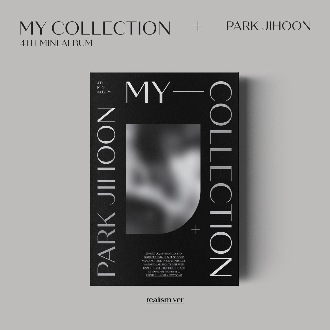 PARK JI HOON 4TH MINI ALBUM 'MY COLLECTION' - K-Pop Music CD with Photobook & Poster - Perfect for Fans, Collectors and K-Pop Enthusiasts