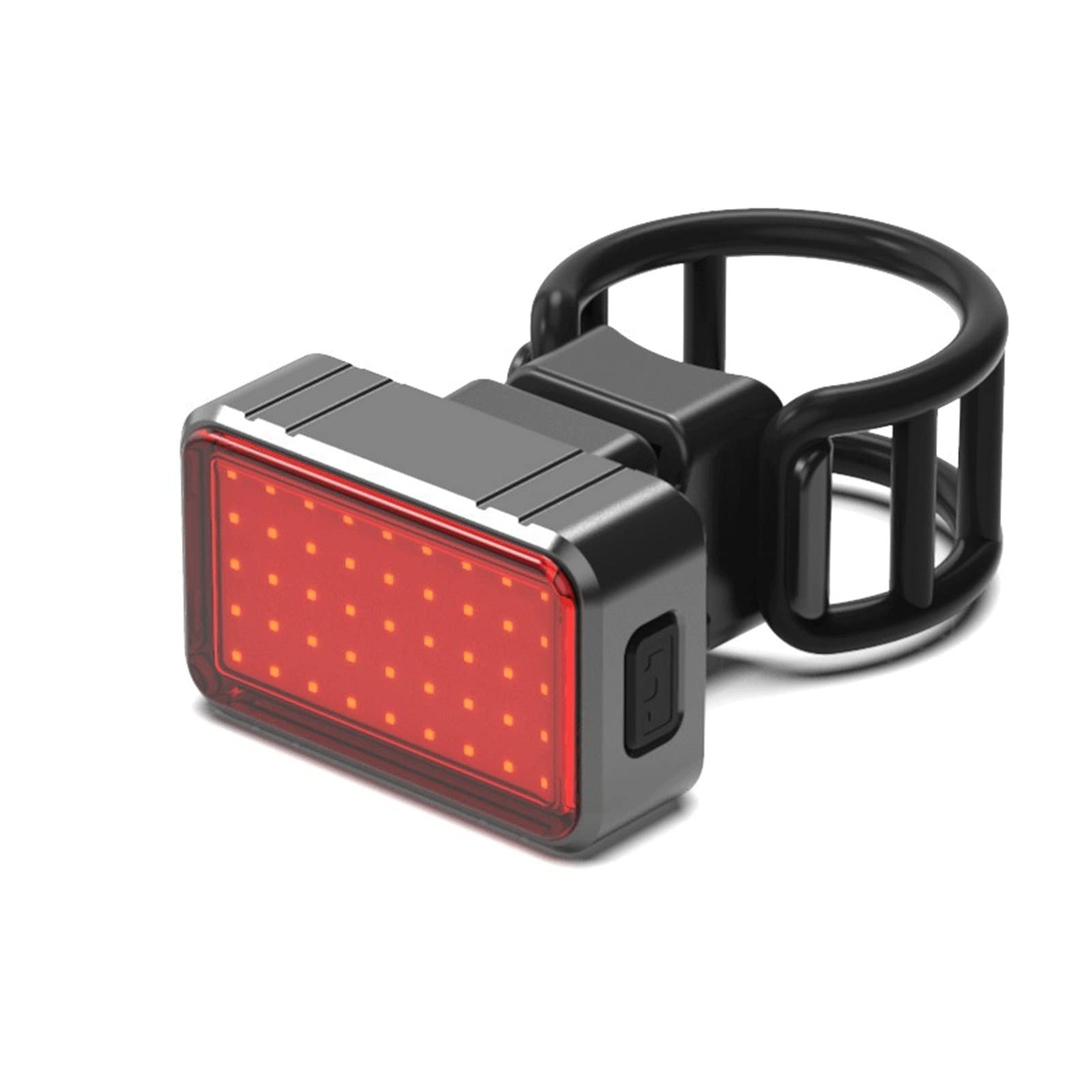 WENZHE 3 Mode Smart USB Rechargeable Bike Tail Light - Waterproof Cycling Rear Light with Auto Induction Brake & Memory Function - Perfect for Road Biking, Night Commuting & Urban Cycling Safety