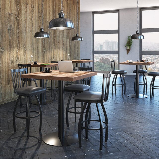 Modern Bar Stools for Kitchen Island & Counter - Adjustable Height Swivel Stools with Backrest - Comfortable & Stylish Seating for Home, Bar, or Restaurant