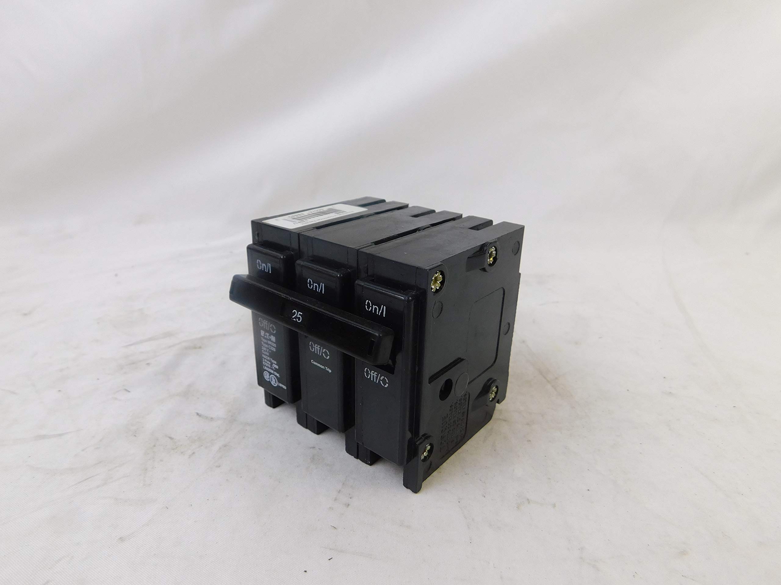 Cutler Hammer BR325 3 Pole 25 Amp 240V Circuit Breaker - Heavy Duty Protection for Commercial & Residential Electrical Panels