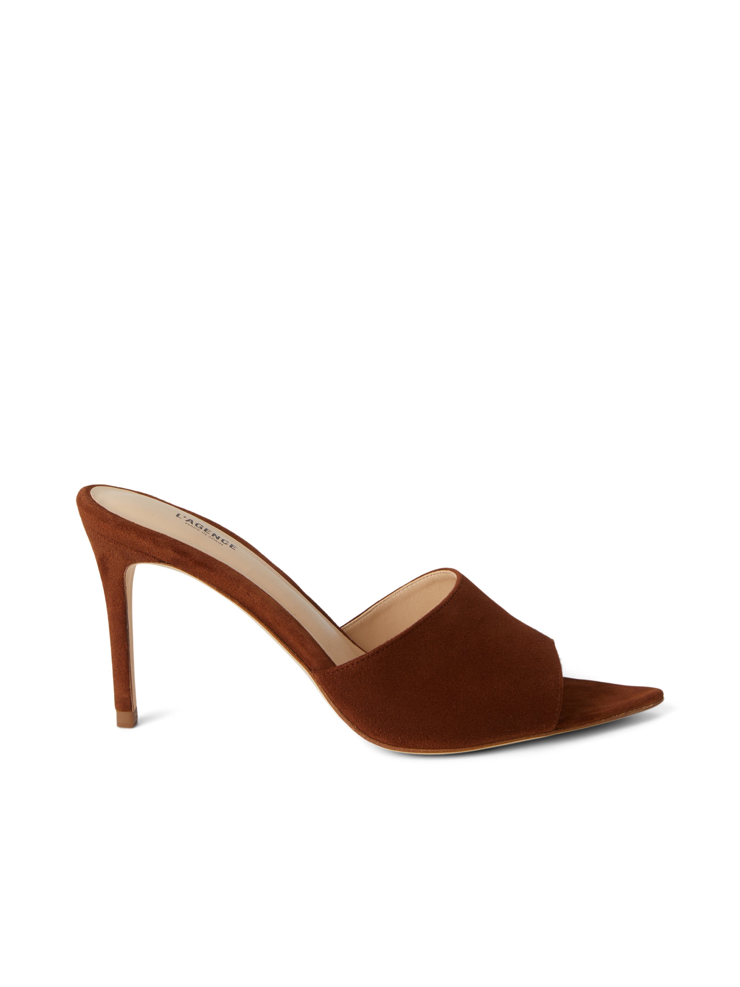 Lolita Suede Open Toe Mule Shoes - Women's Comfortable Slip-On House Slippers for Indoor/Outdoor Wear - Perfect for Home, Office & Casual Outings