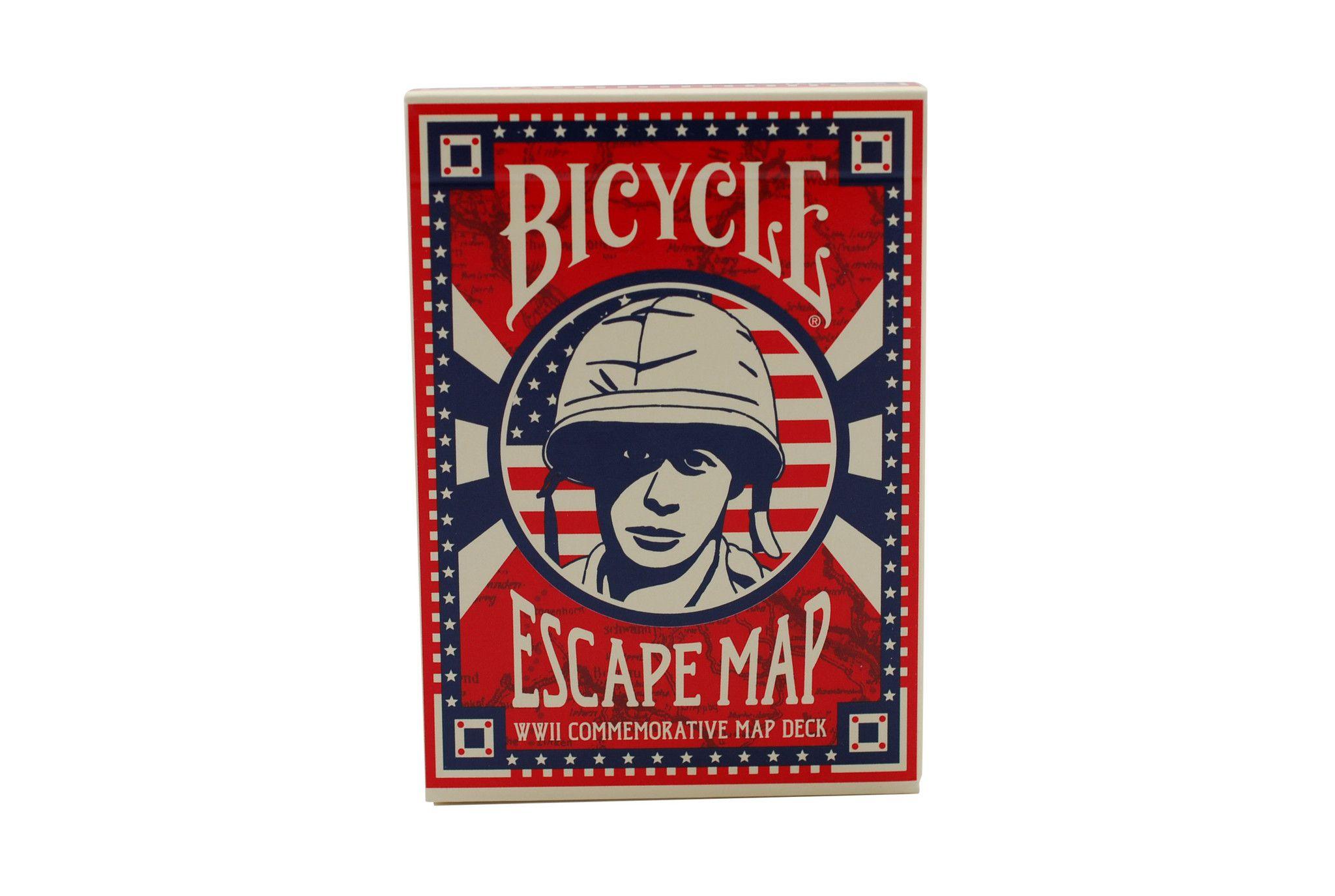 Bicycle® Escape Map - Waterproof & Tear-Resistant Cycling Map for Outdoor Adventures, Hiking, and Emergency Preparedness