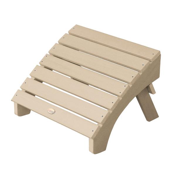 Premium Outdoor Folding Adirondack Ottoman - Waterproof Patio Footrest & Garden Lounge Chair Accessory for Deck, Poolside & Backyard Relaxation