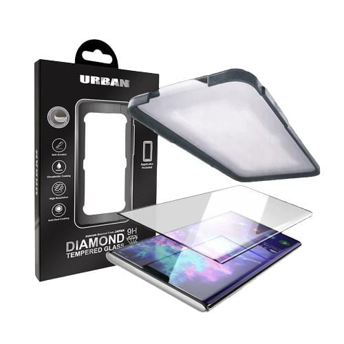Urban Diamond Tempered Glass Screen Protector for iPhone 12 Pro Max - Ultra HD Clear, Anti-Scratch, Bubble-Free Installation - Perfect for Work, Travel & Everyday Protection