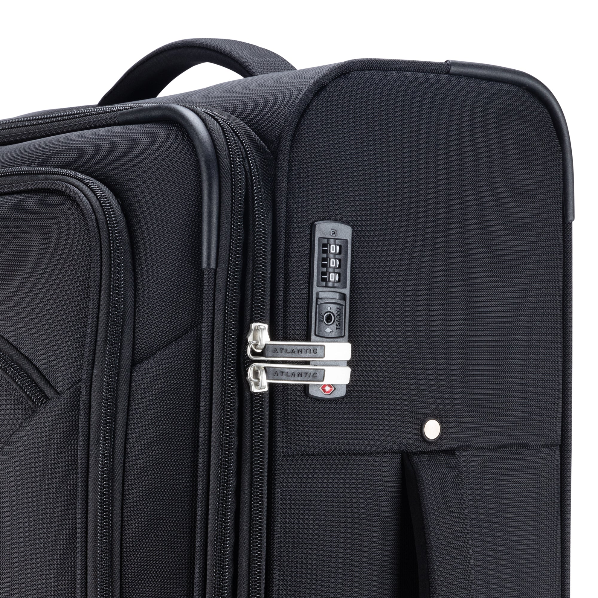 Atlantic Sailbound 3-Piece Luggage Set - Lightweight Spinner Suitcase with TSA Lock for Travel, Vacation & Business Trips (Carry-On, Medium & Large)