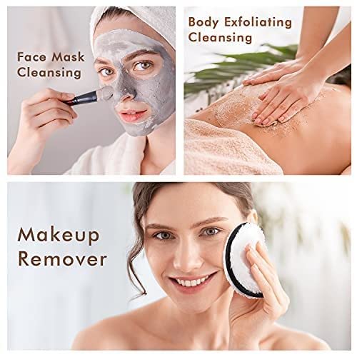Reusable Makeup Remover Pads & Cloths - Eco-Friendly Washable Microfiber Face Pads for All Skin Types | Gentle Makeup Eraser for Daily Cleansing, Travel & Sustainable Beauty Routine