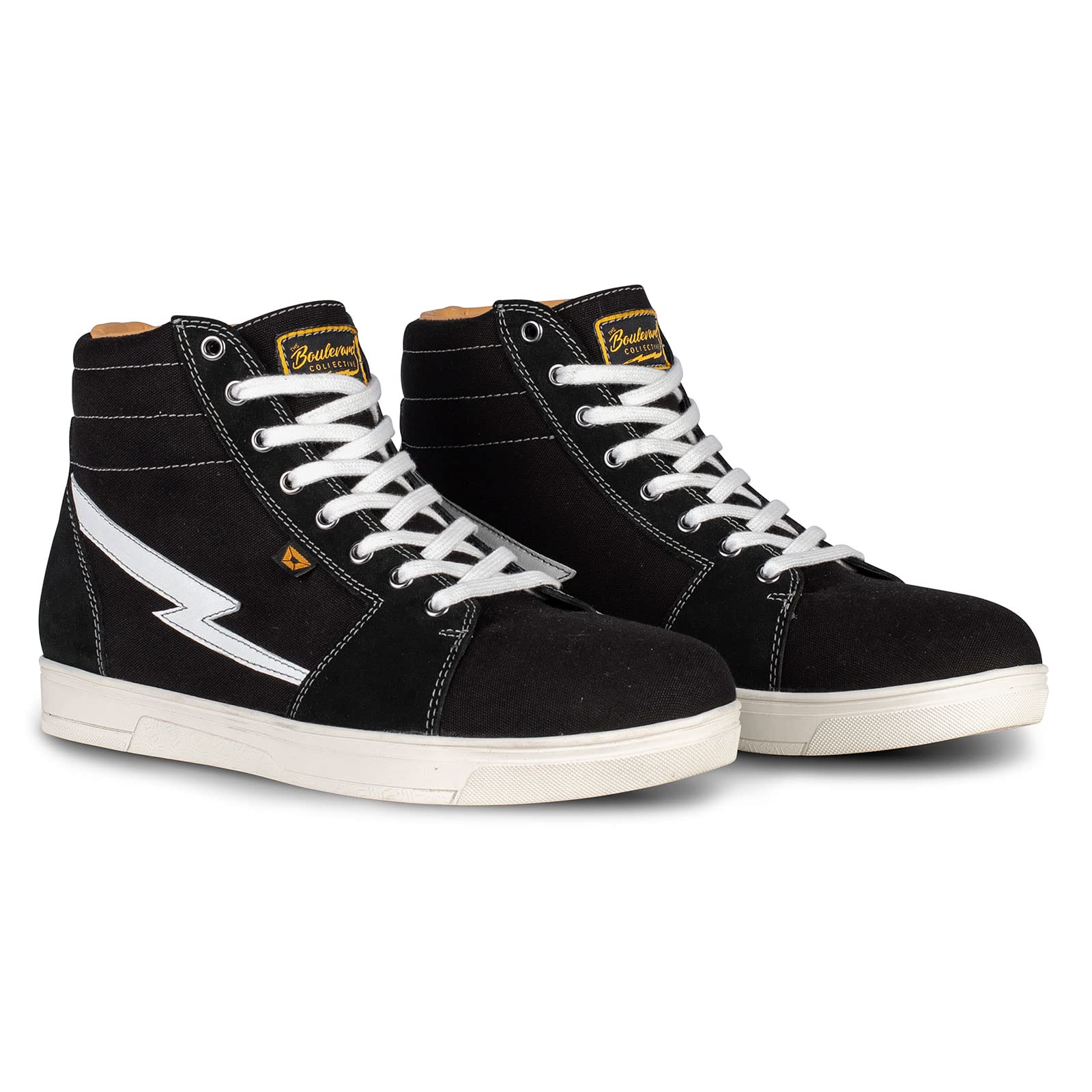Cortech Slayer Canvas Motorcycle Riding Shoes - Durable & Comfortable for Men & Women - Perfect for Cruising, Touring & Urban Riding