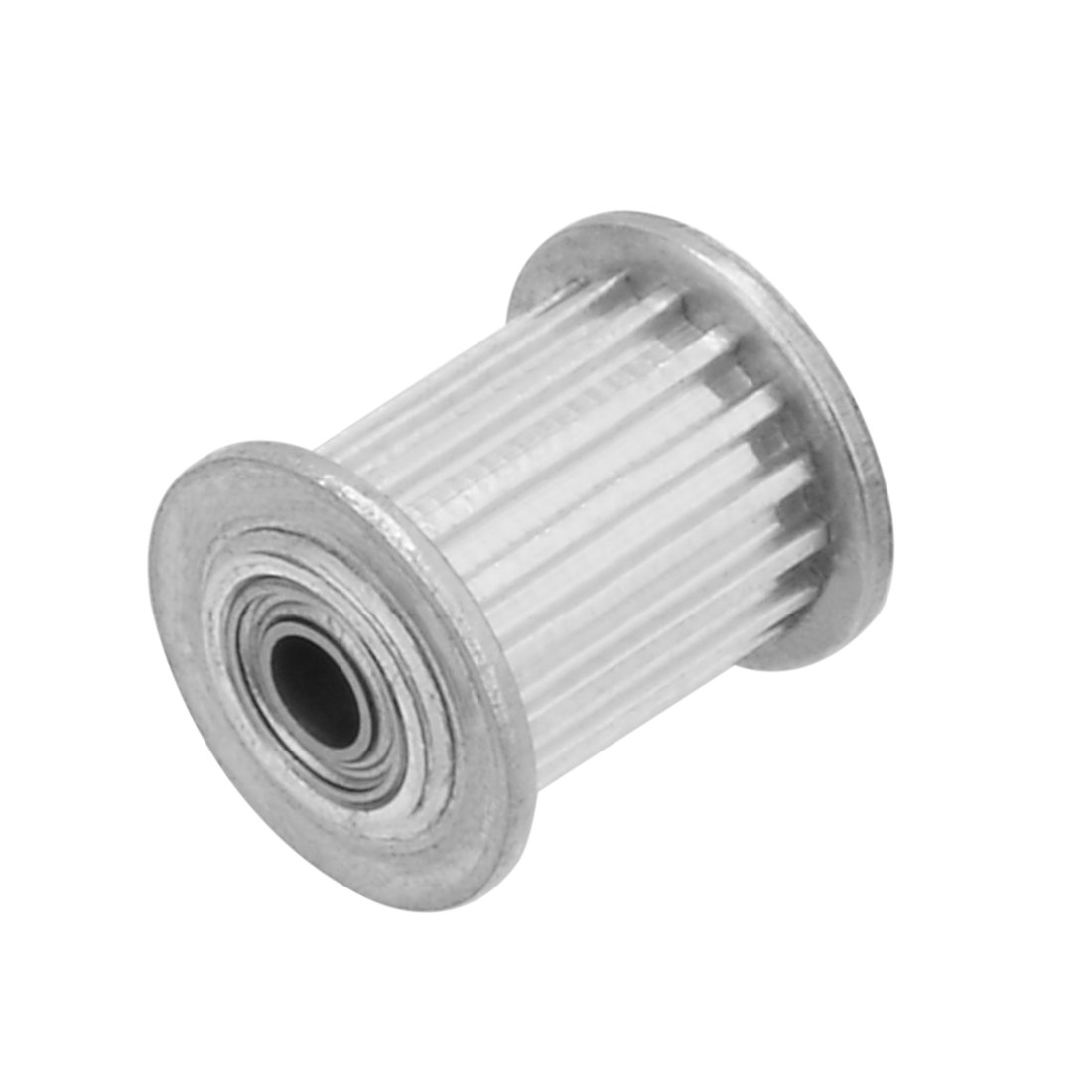 uxcell Aluminum MXL 16 Teeth 3mm Bore Timing Belt Idler Pulley Synchronous Wheel for 10mm Belt - Compatible with 3D Printers, CNC Machines - Perfect for DIY Robotics, Automation Projects & Industrial Applications