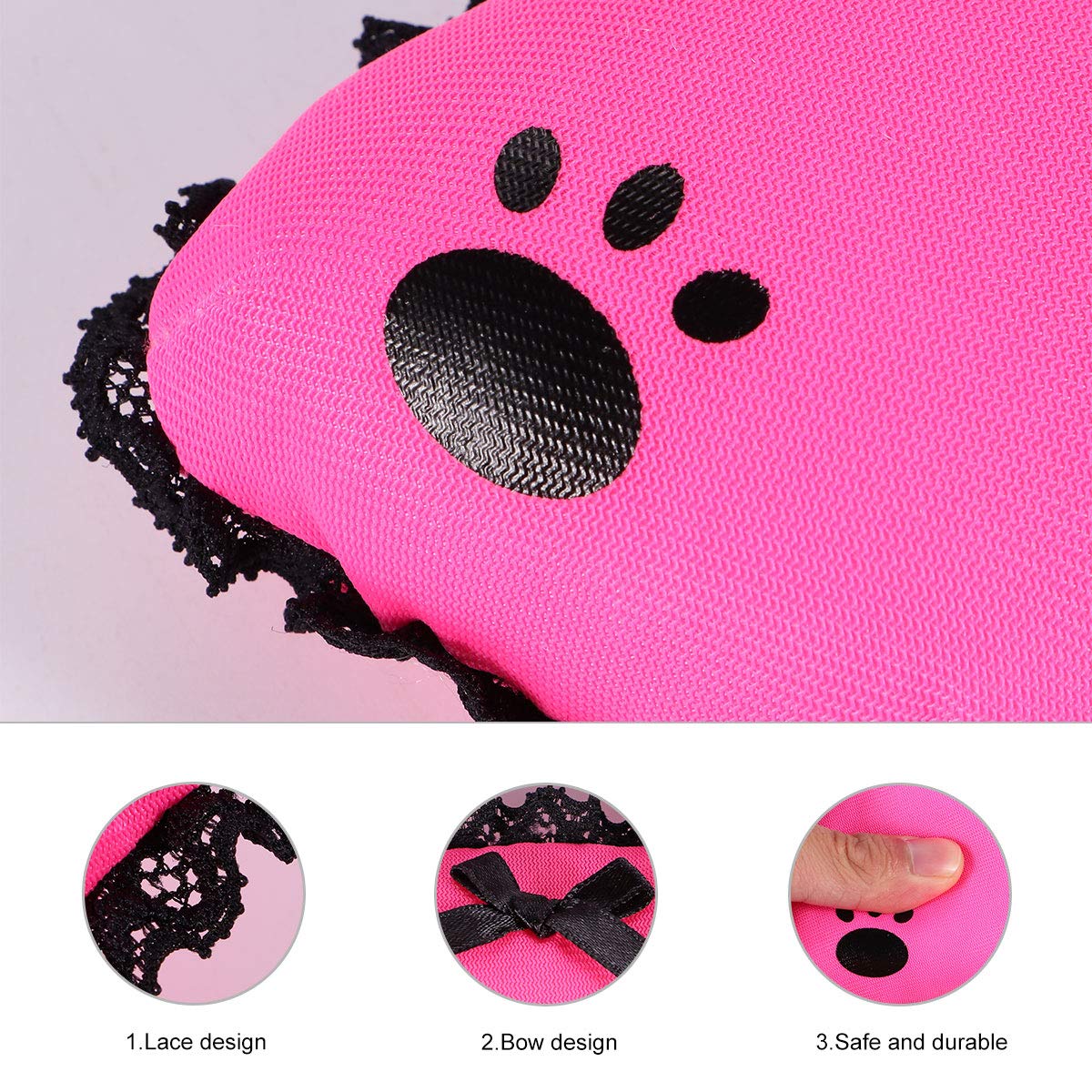 2pcs Dog Bikini Plush Toy with Squeaker & Crinkle Sound - Interactive Pet Chew Toy for Puppy Teething, Training & Play - Fun Dog & Cat Toys for Indoor/Outdoor Playtime & Bonding