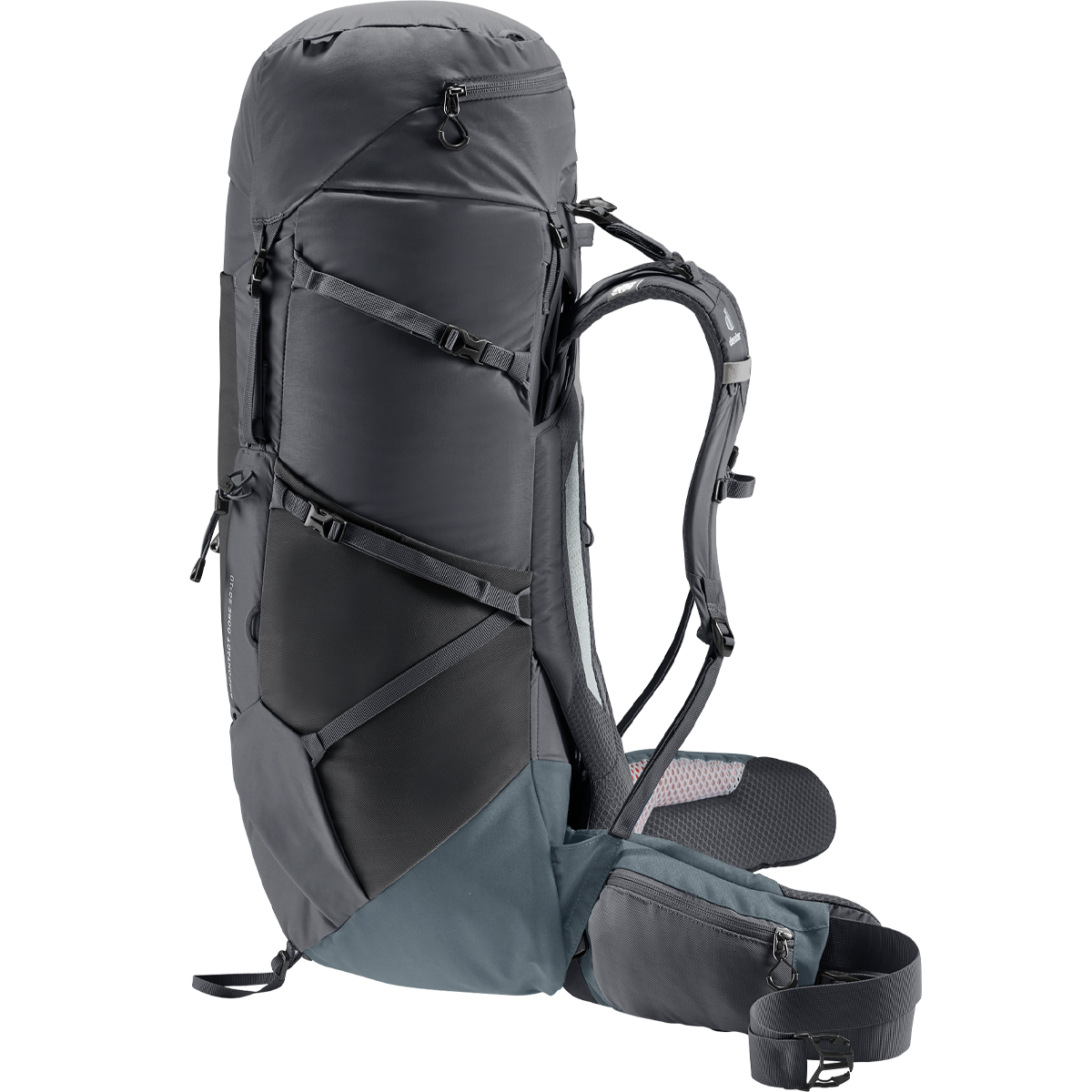 Aircontact Core 50+10 Backpack - Lightweight Hiking Pack with 50L Capacity & 10L Extension - Perfect for Outdoor Adventures, Camping & Travel