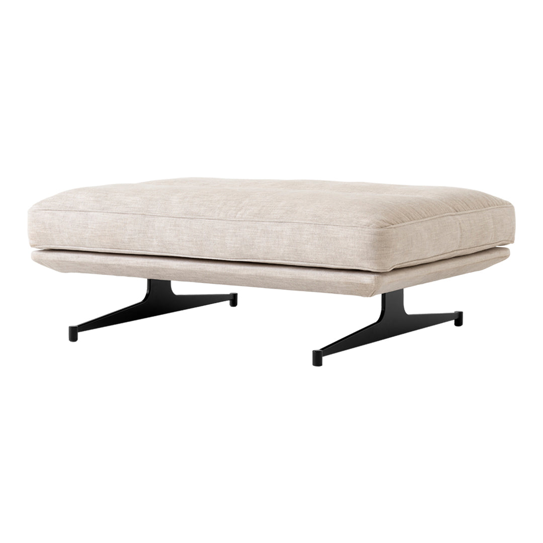 Anderssen Voll Inland AV32 Pouf by &Tradition - Modern Scandinavian Footstool for Living Room, Bedroom & Office - Perfect for Relaxing and Extra Seating