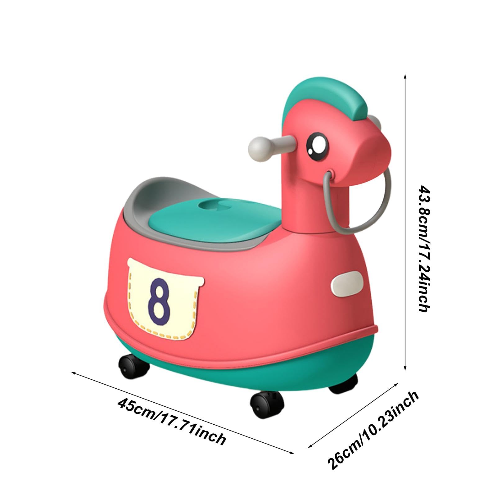 **Portable Toddler Potty Seat - Slip-Resistant Travel Potty Chair for Boys & Girls - Kids Toilet Training Seat for Home, Travel & Outdoor Use**